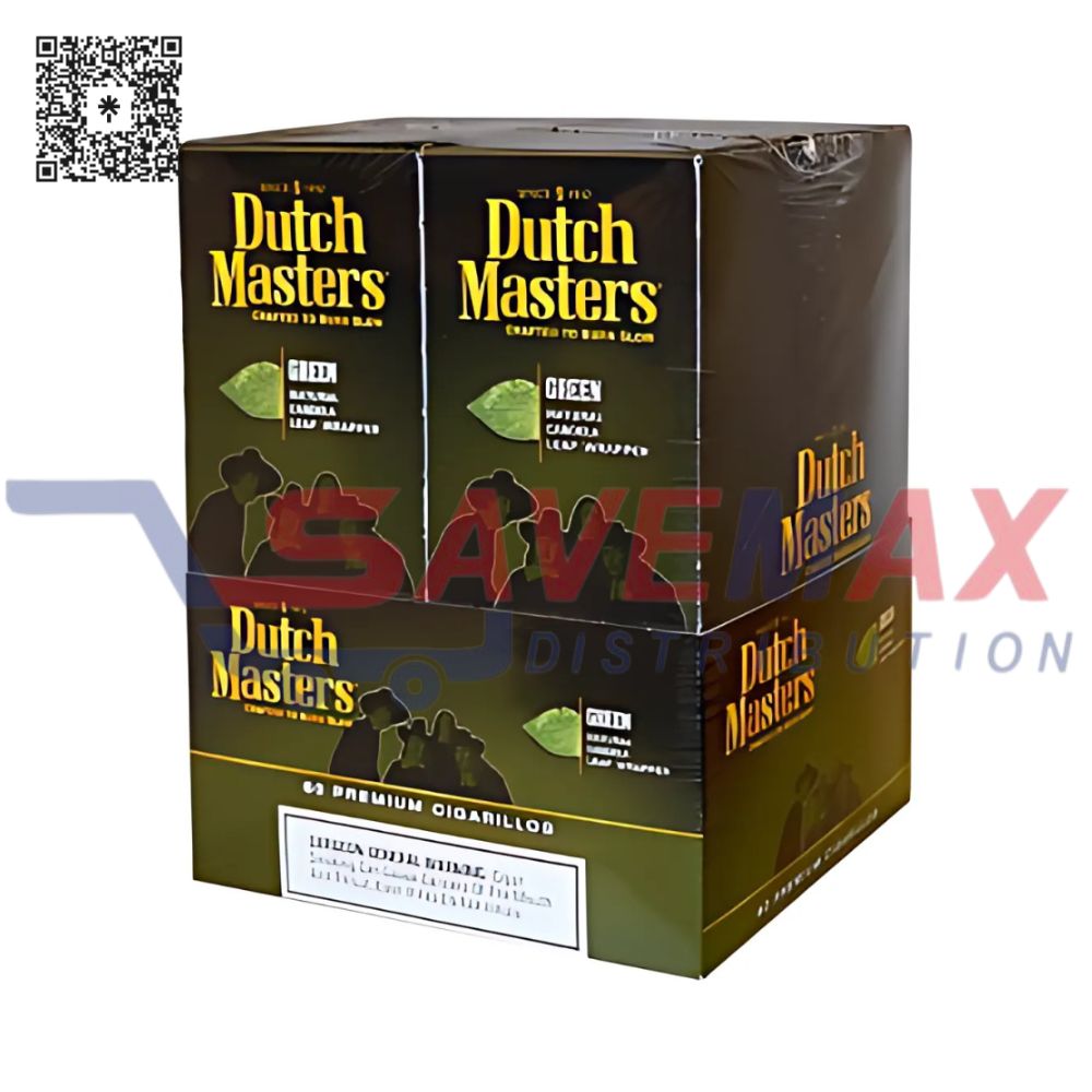 S03265 DUTCH MASTERS CIGARILLO GREEN 20/3CT - Image 1