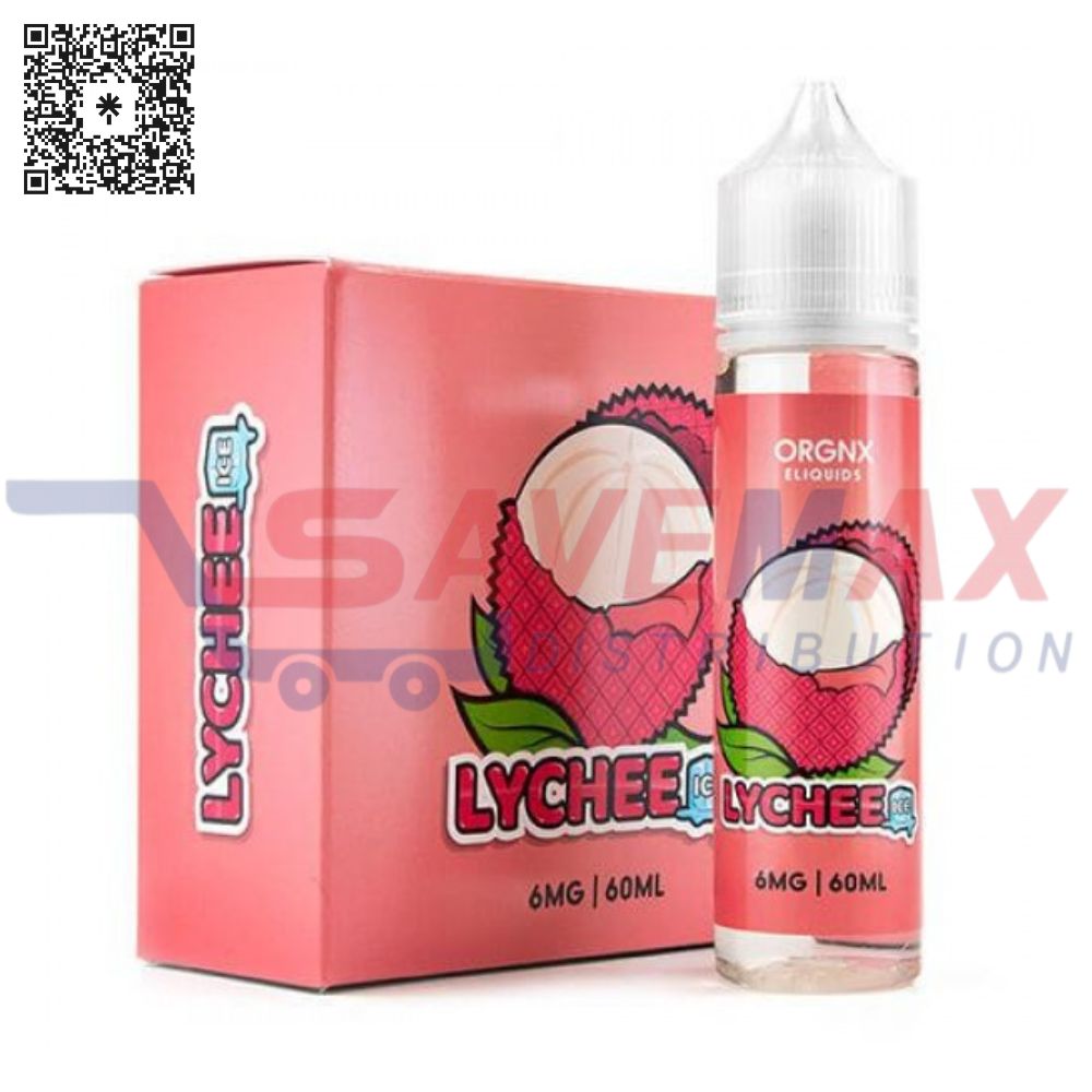 S03325 ORGNX LYCHEE 60ML 6MG - Image 1