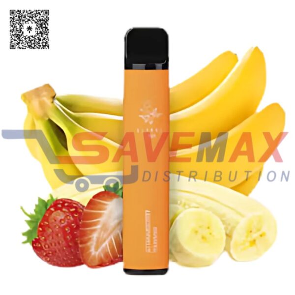DOMER STICK STRAWBERRY BANANA 1500 PUFFS 10CT