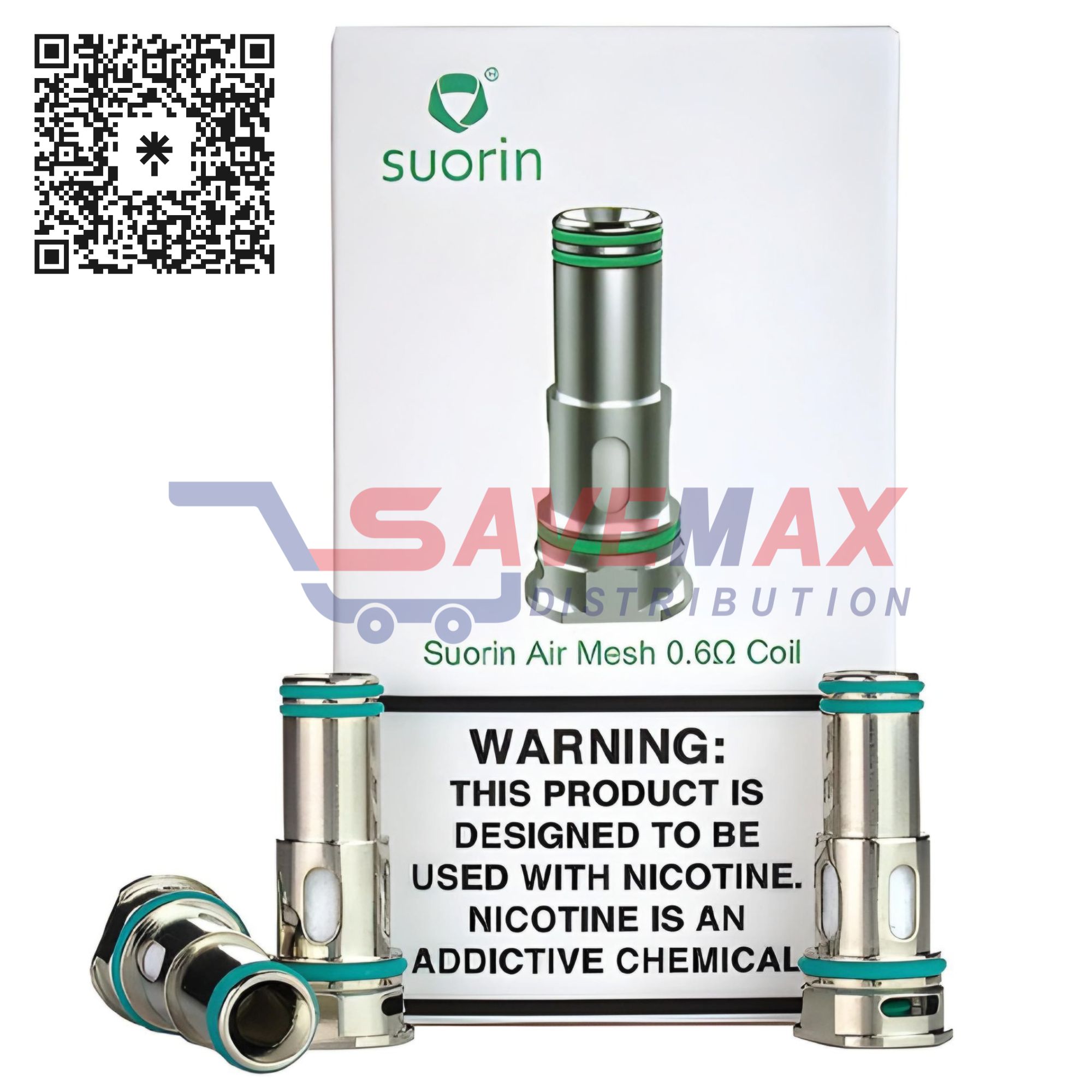 S03455 SUORIN AIR MESH 0.6 COILS 3CT - Image 1