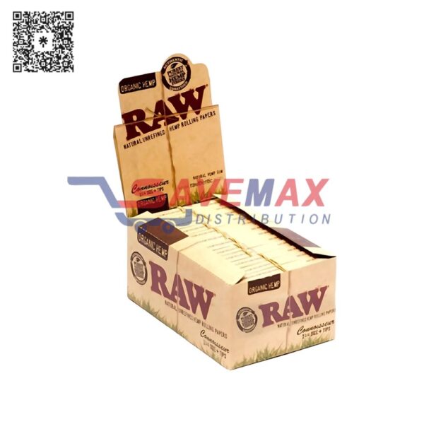 RAW ORGANIC HEMP CONNOISSEUR 1 1/4 24/50CT