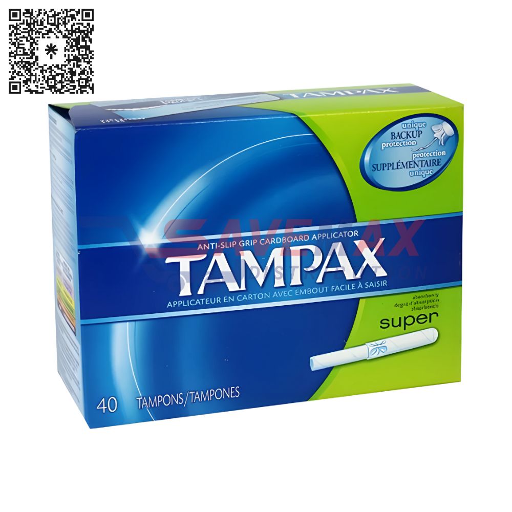 S03663 TAMPAX SUPER 10CT/12PK - Image 1
