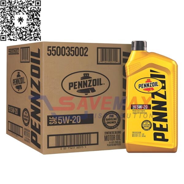 PENNZOIL 5W/20 6-1QT