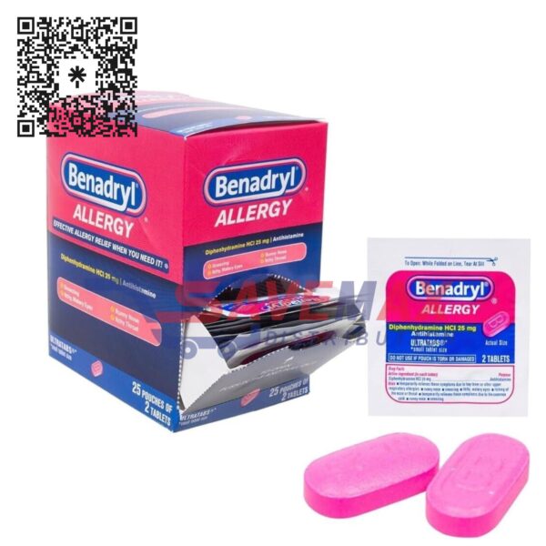 BENADRYL ALLERGY 25 CT