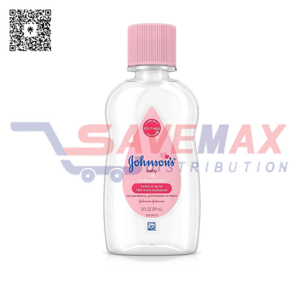 S03733 JOHNSON'S BABY OIL 8/3OZ - Image 1