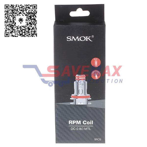 SMOK RPM DC 0.8 COILS 5CT