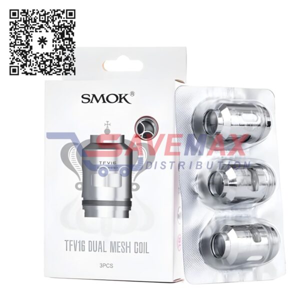 SMOK TFV16 DUAL MESH 0.12 COILS 3CT