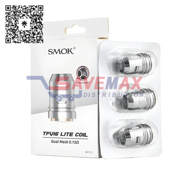 SMOK TFV16 LITE DUAL MESH 0.15 COILS 3CT