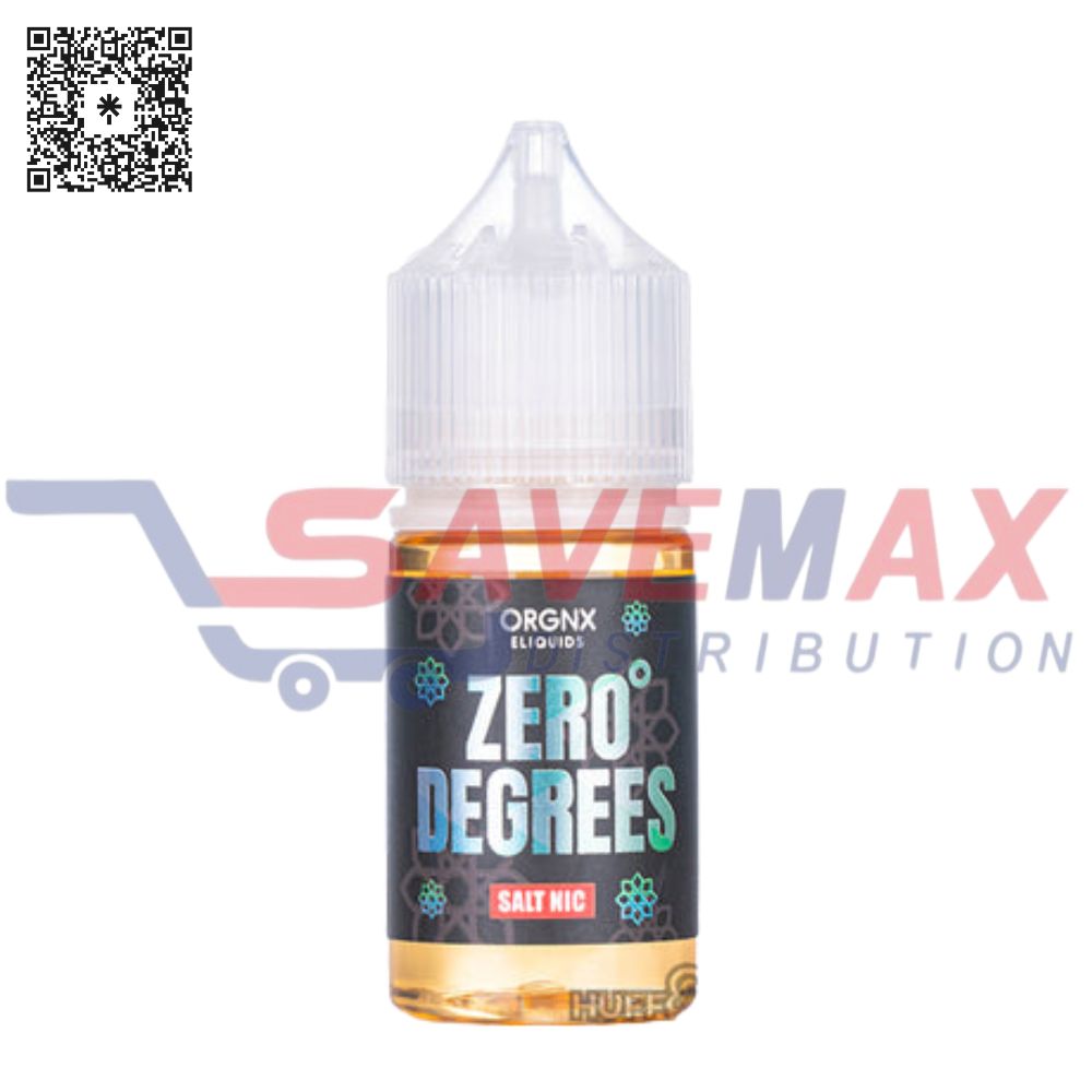 S04372 ORGNX ZERO DEGREES 60ML 6MG - Image 1