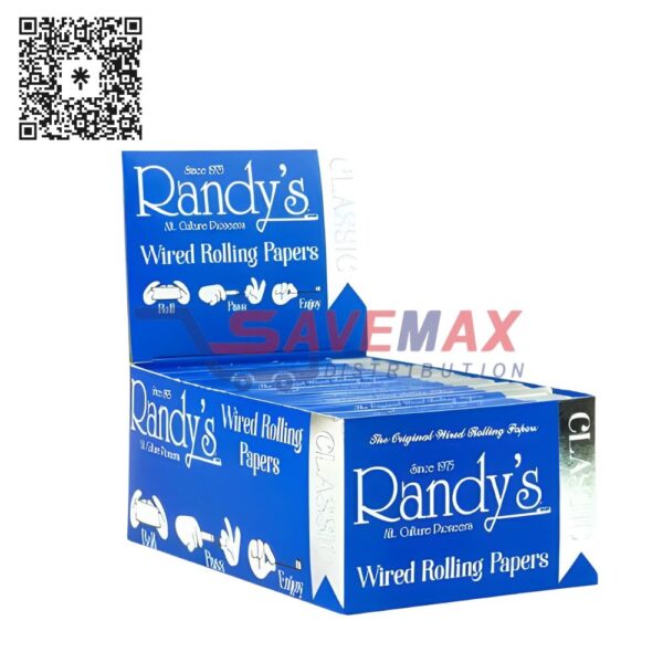 RANDY'S ROLLING PAPER CLASSIC 77MM 25CT