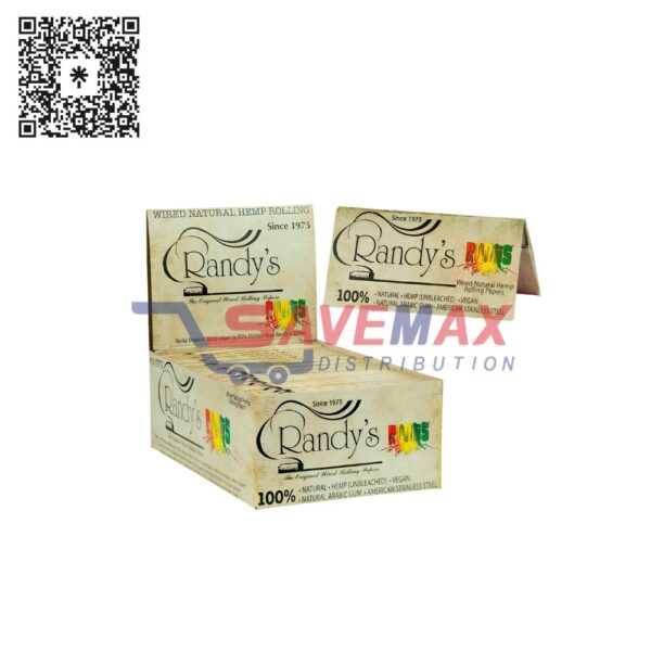 RANDY'S ROLLING PAPER ROOTS 77MM 25CT