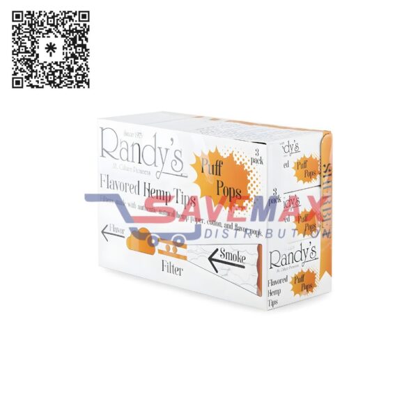 RANDY'S PUFF POPS 7MMX30MM SHERBET 30CT