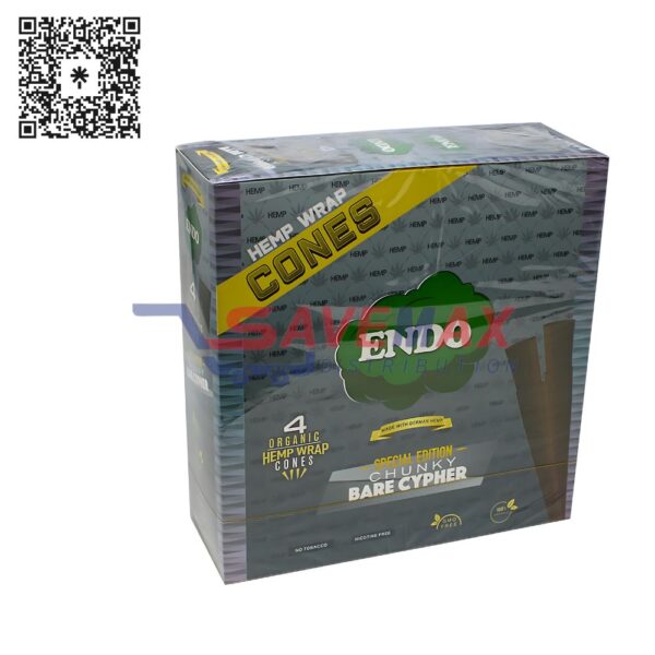 ENDO ORGANIC WRAPS CONES CHUNKY BARE CYPHER 15CT