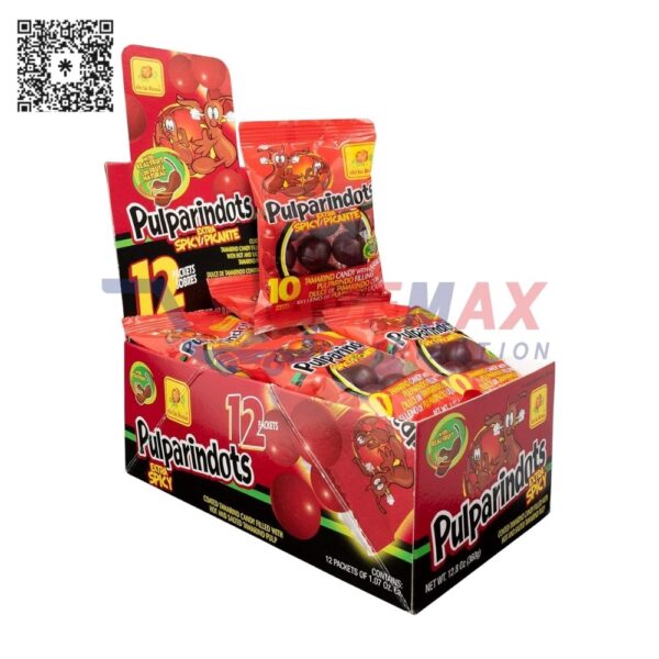 PULPARINDOTS WITH EXTRA PKANTE 12CT/1.07OZ