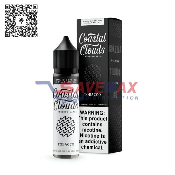 COASTAL CLOUDS TOBACCO 60ML 3MG