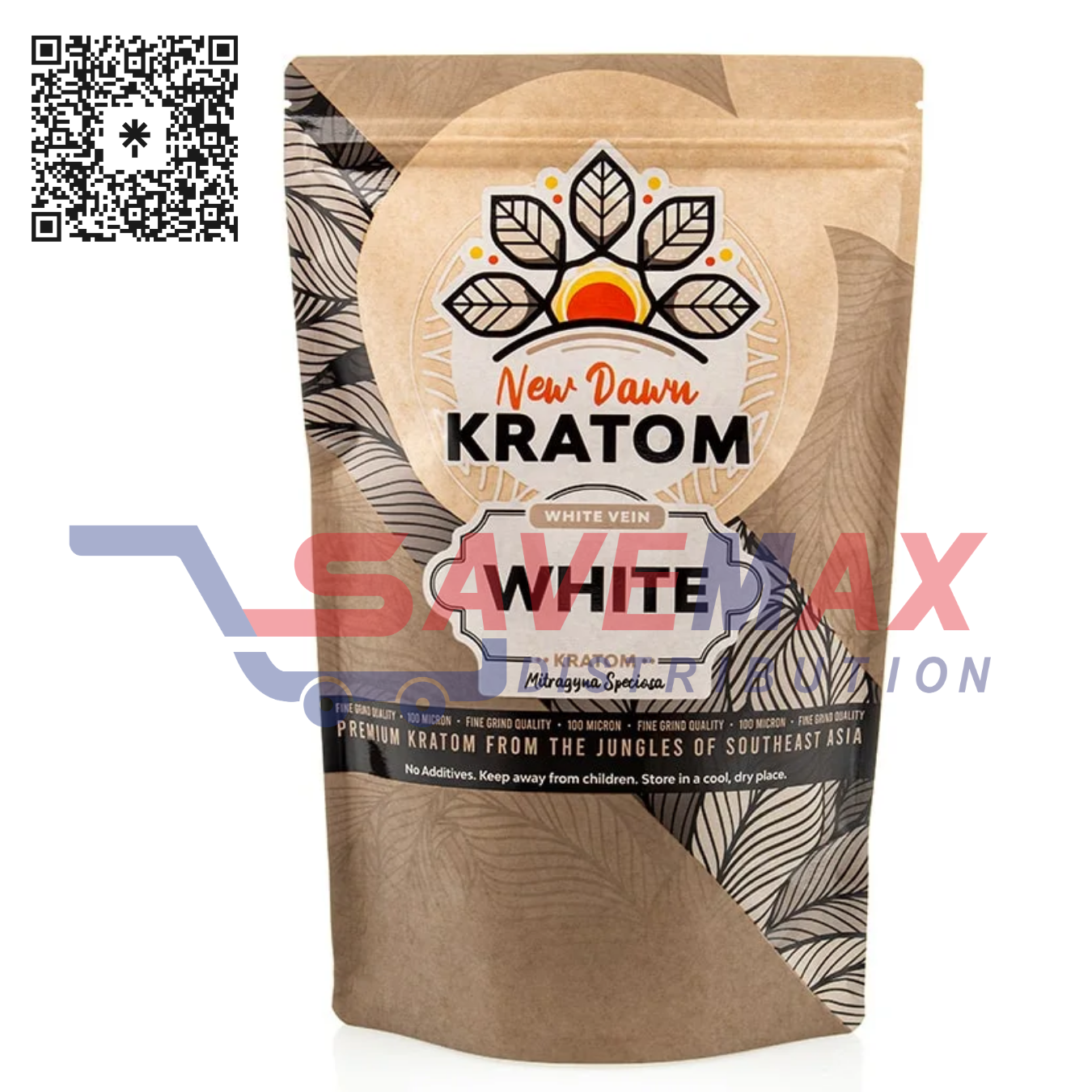 S05405 NEW AGE KRATOM WHITE VEIN 90GM - Image 1