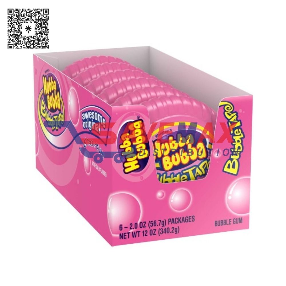 S05461 HUBBA BUBBA BUBBLE TAPE ORIGINAL 6CT 2.0 OZ - Image 1