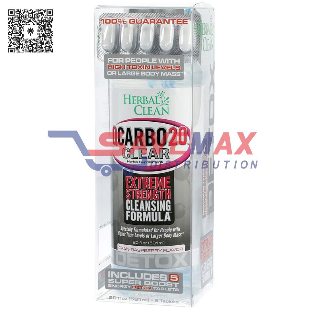 S05549 Q CARBO CRAN RASPBERRY 20OZ - Image 1