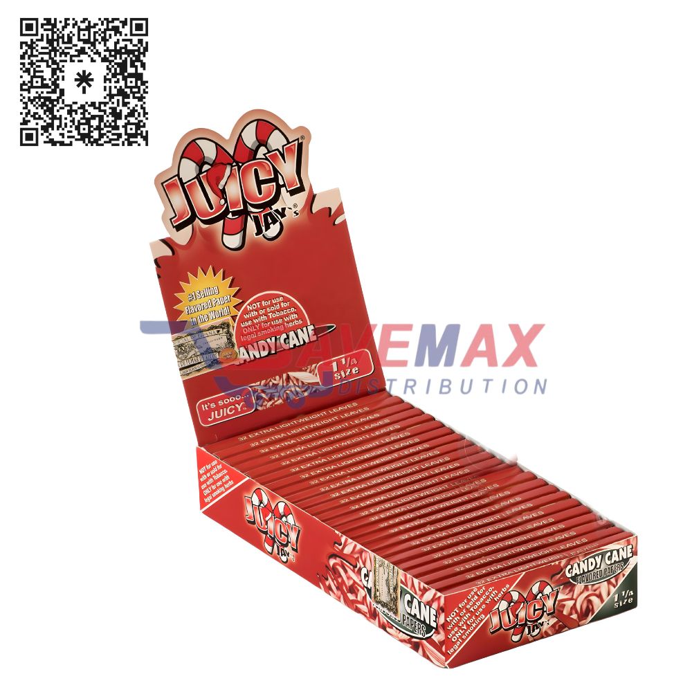 S05567 JUICY JAYS CANDY CANE 1 1/4 24CT - Image 1