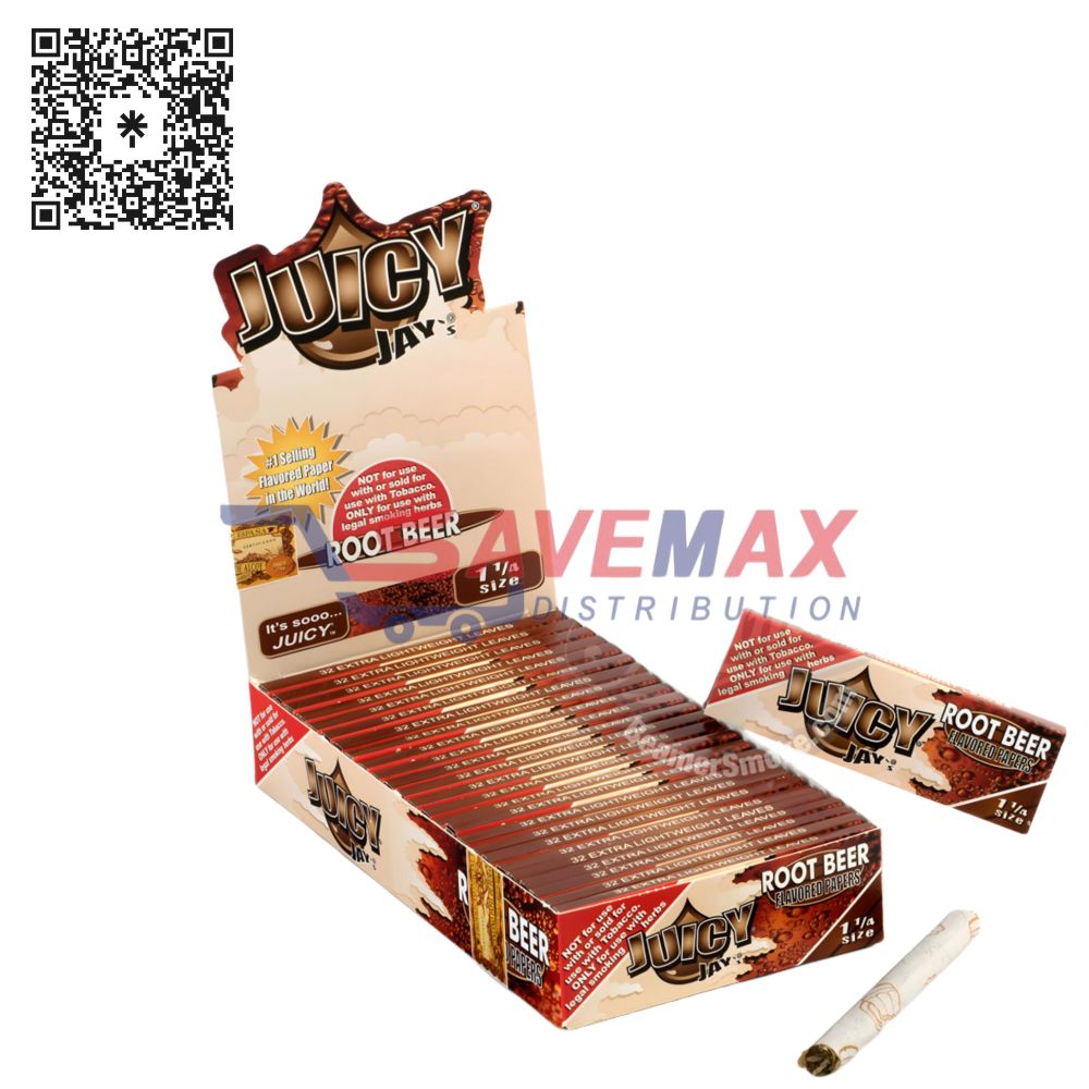 S05569 JUICY JAYS ROOT BEER 1 1/4 24CT - Image 1