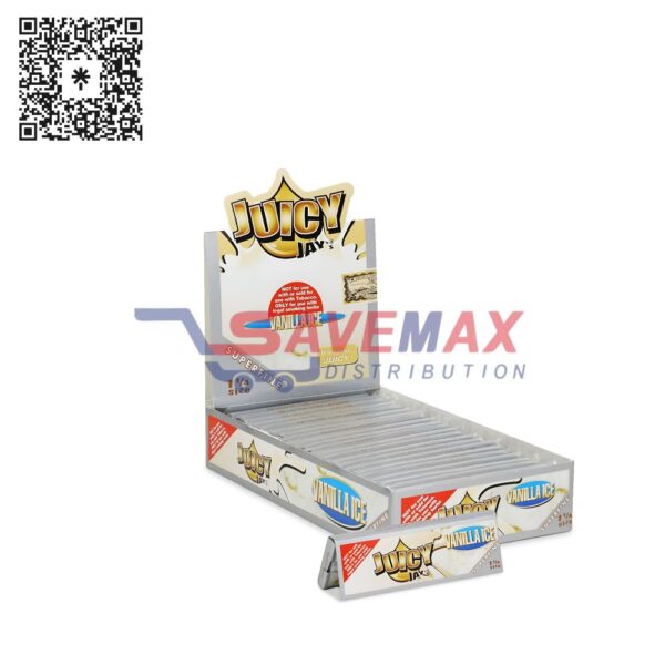 JUICY JAYS ULTRA THIN VANILLA ICE 1 1/4 24PK