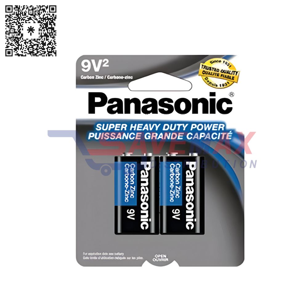 S05582 PANASONIC 9V 12/2PK - Image 1