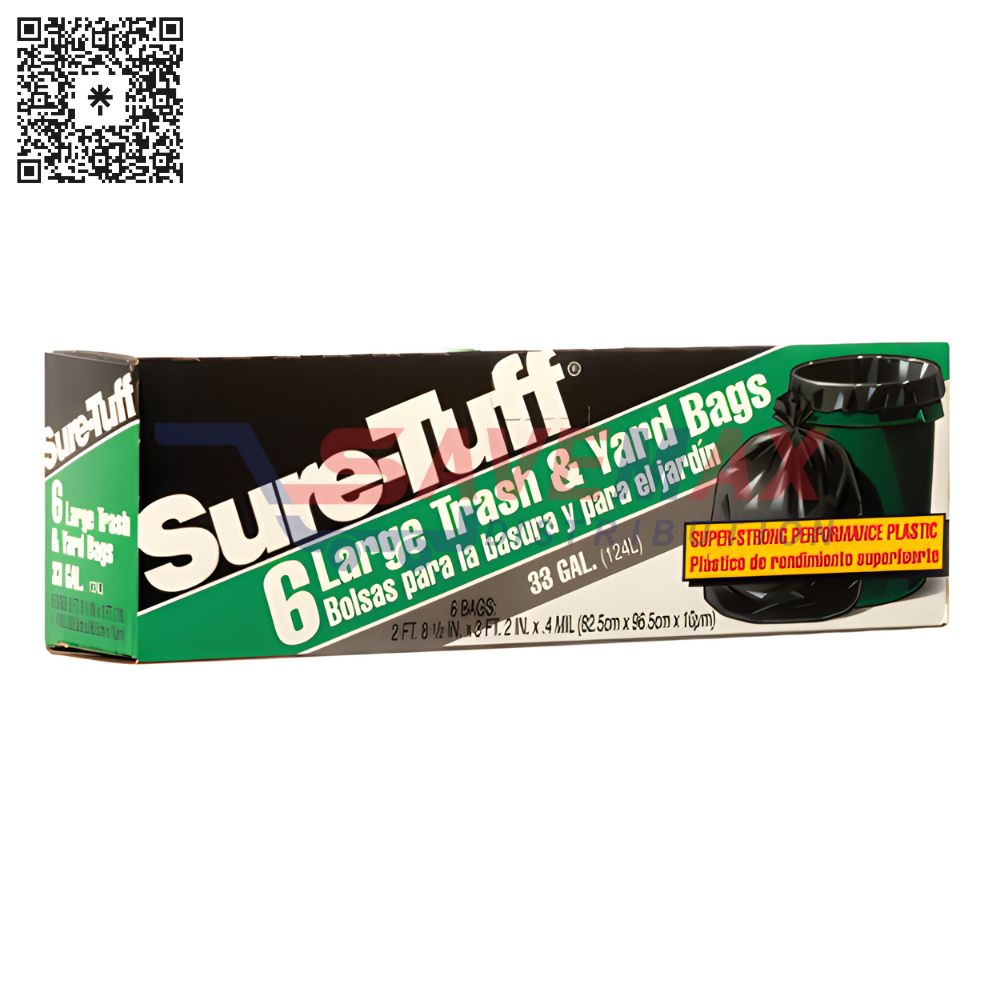 S05595 TUFF TRASH BAG 6/33 GLN - Image 1