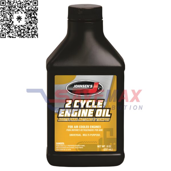 JOHNSEN'S 2CYCLE OIL 8 OZ