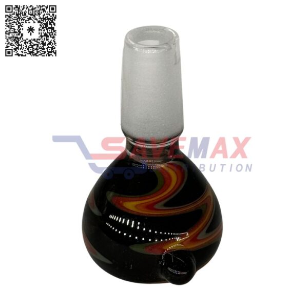 14MM FANCY GLASS BOWL W HANDLE