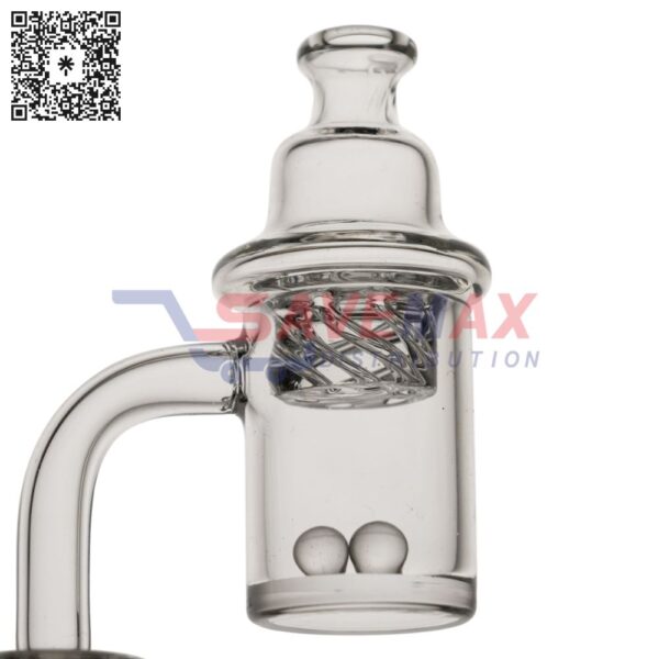 QUARTZ BANGER 14MM MALE SPINNER KIT