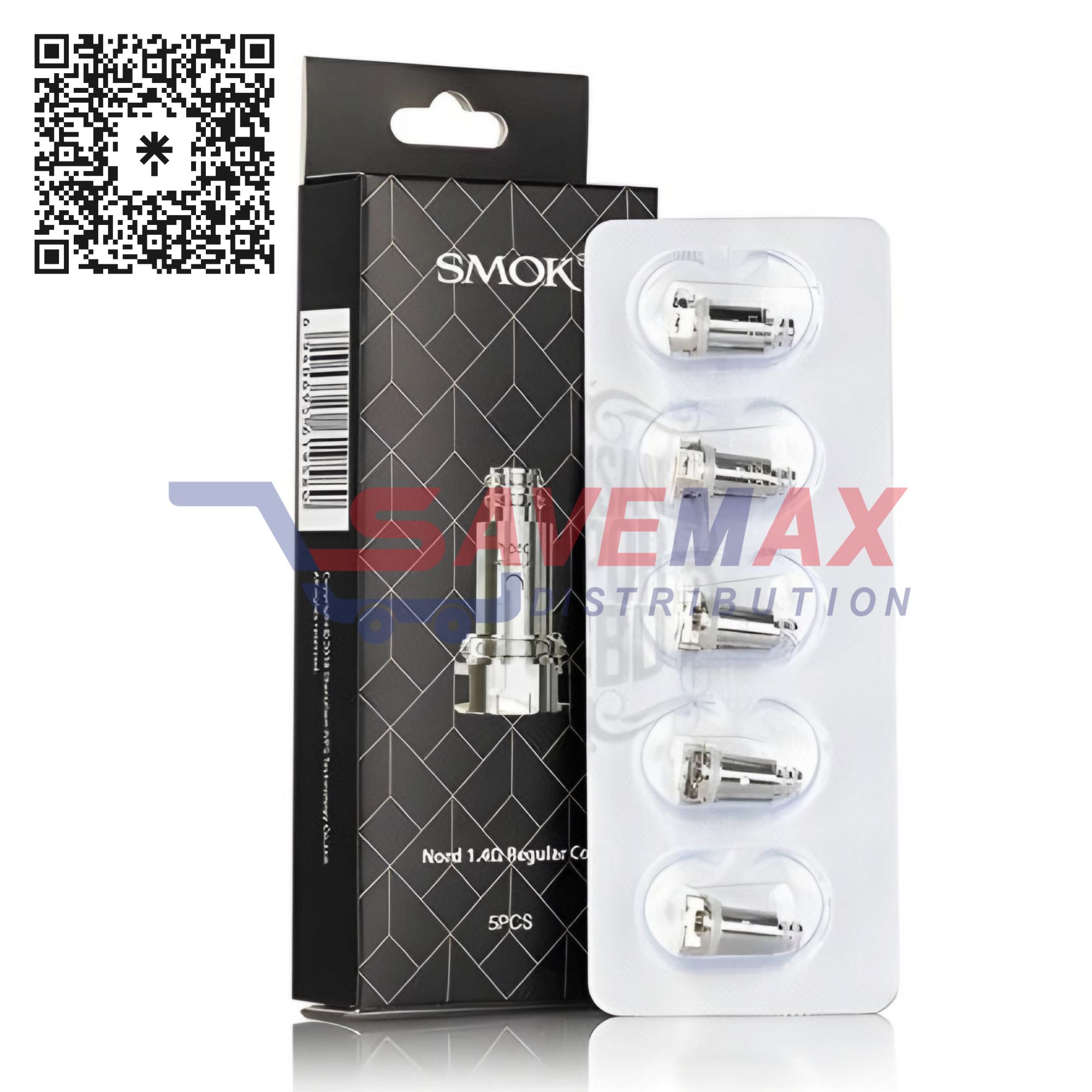 S05927 SMOK NORD REGULAR 1.4 COILS 5 CT - Image 1