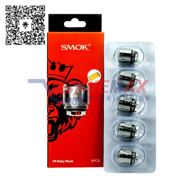 SMOK TFV8 BABY MESH 0.15 COILS 5CT