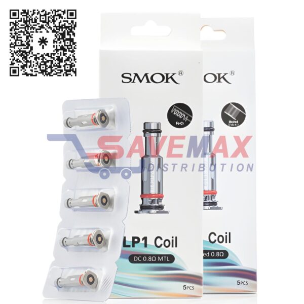 SMOK LP1 DC 0.8 MTL COILS 3CT