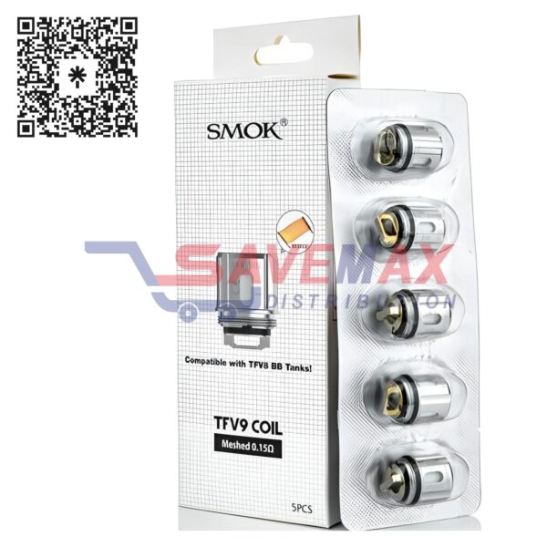 SMOK TFV9 COIL MESHED 0.15 5CT