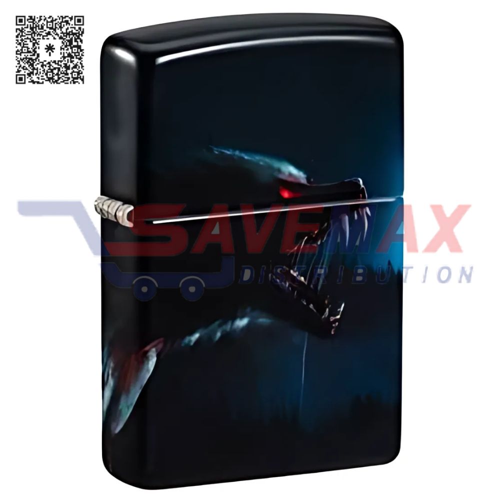 S05968 ZIPPO LIGHTER HORROR WOLF DESIGN 48923 - Image 1