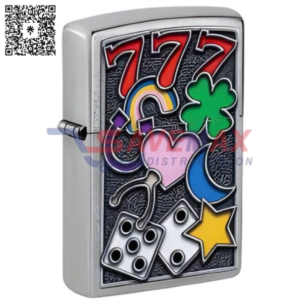 ZIPPO LIGHTER ALL LUCK 48682