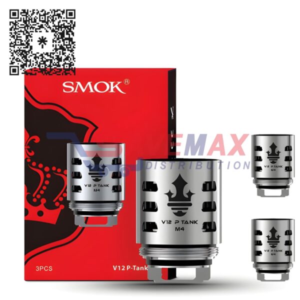 SMOK V12 PRINCE M4 0.17 COILS 3CT