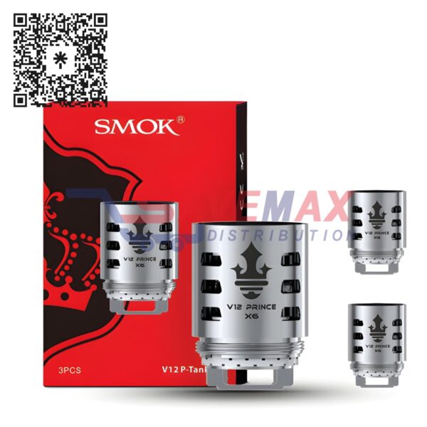 SMOK V12 PRINCE X6 0.15 COILS 3CT