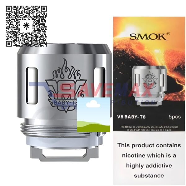 SMOK V8-T8 COILS 3CT