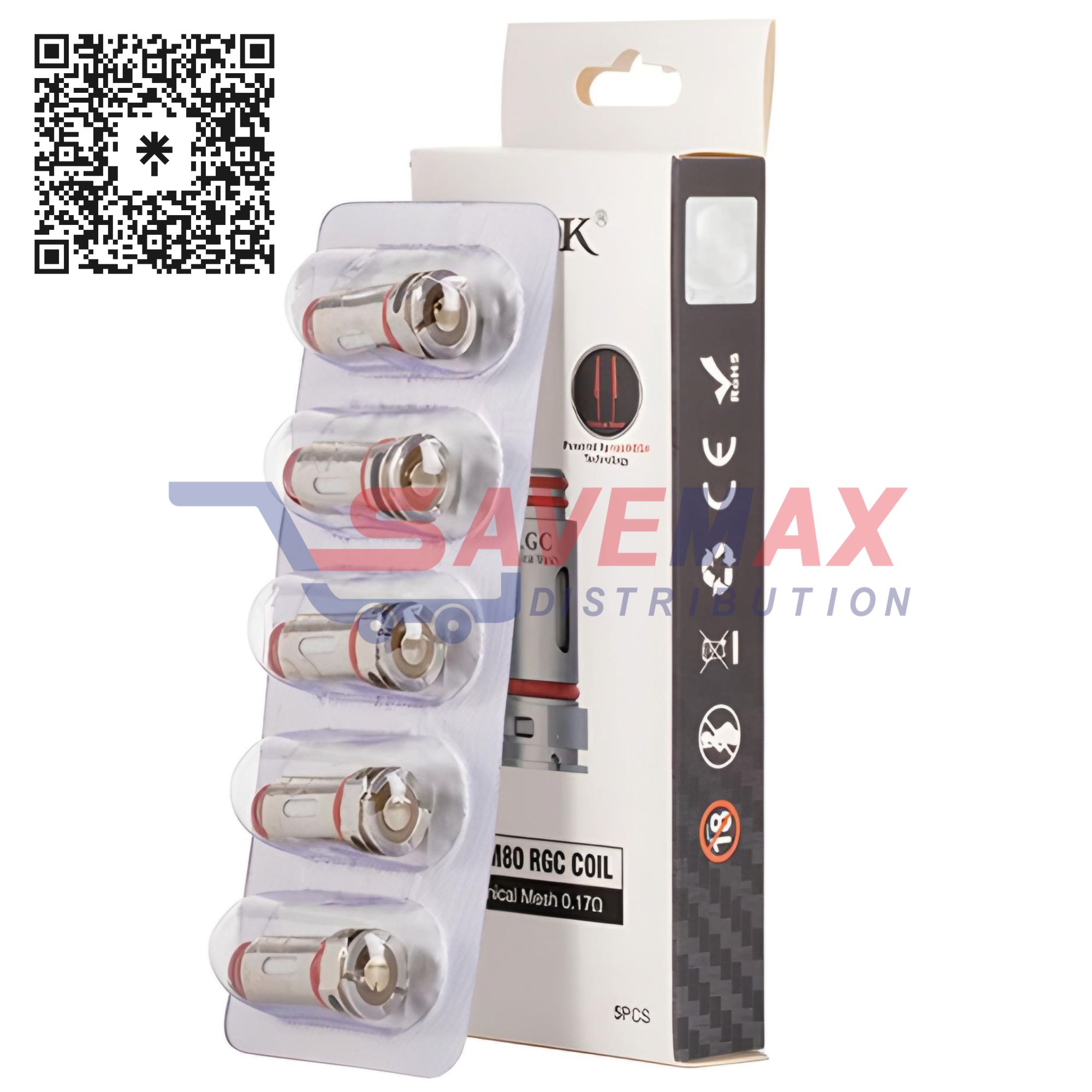 S06173 SMOK RPM80 RGC COIL 5CT - Image 1