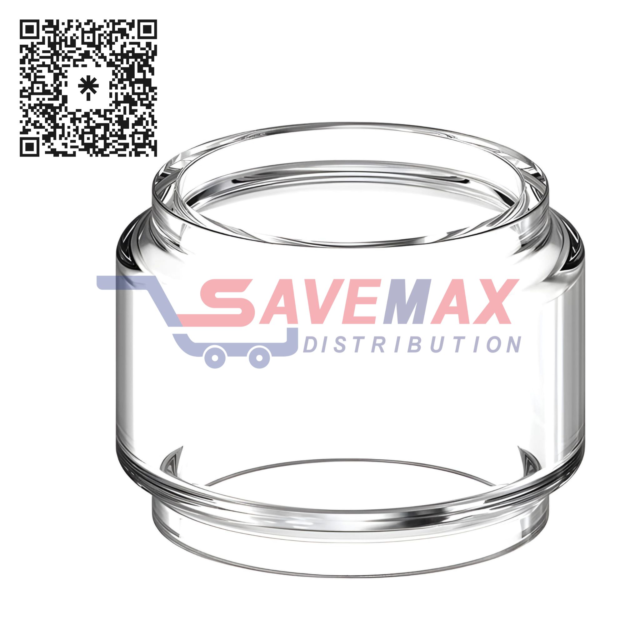 S06192 SMOKE BULB PYREX GLASS TUBE #8 STICK V9 MAX GLASS - Image 1