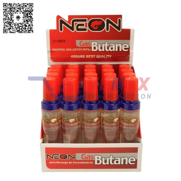 NEON UNIVERSAL GAS LIGHTER REFILL 20CT