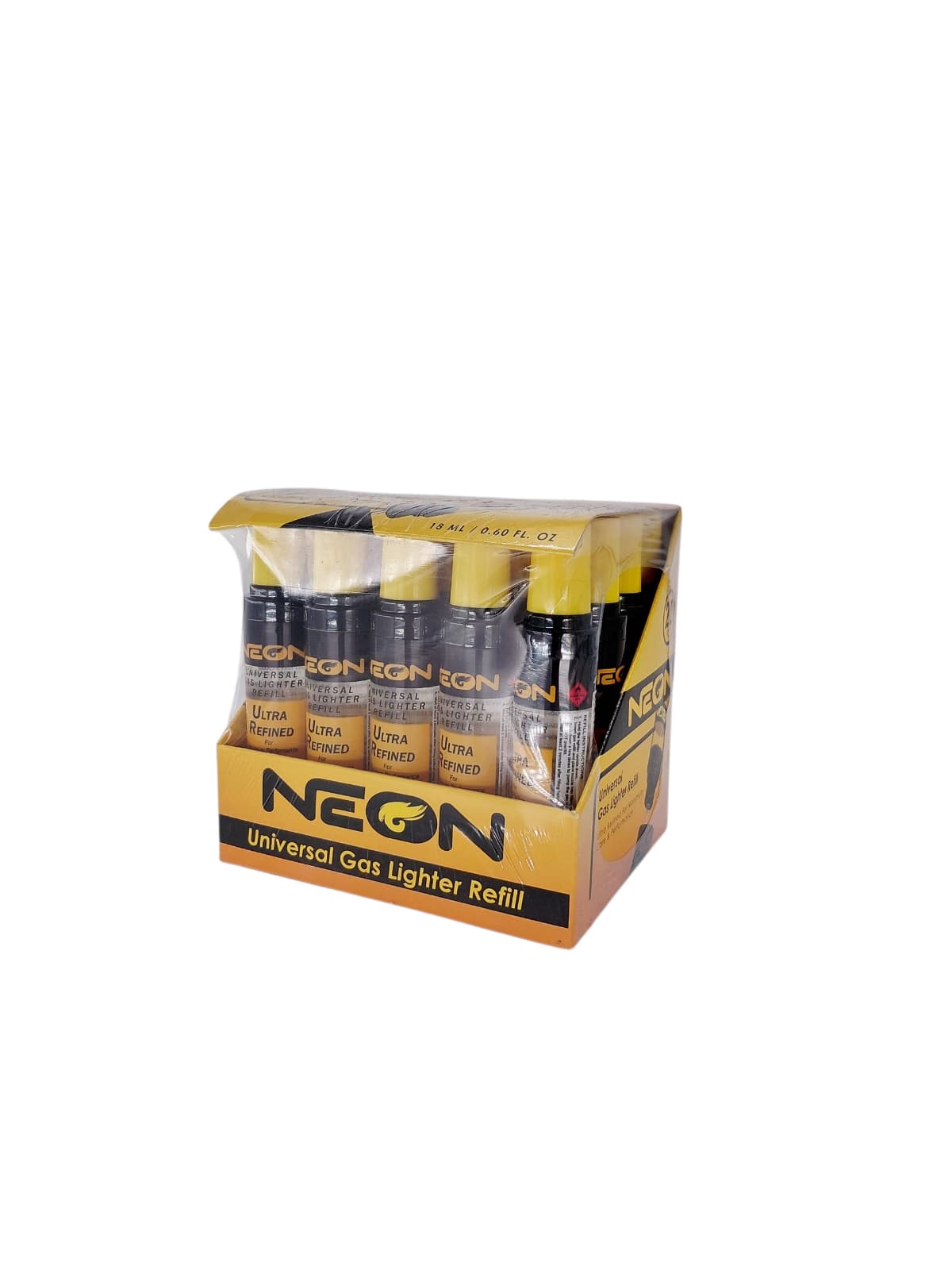 S06287 NEON UNIVERSAL GAS LIGHTER REFILL 20CT - Image 1