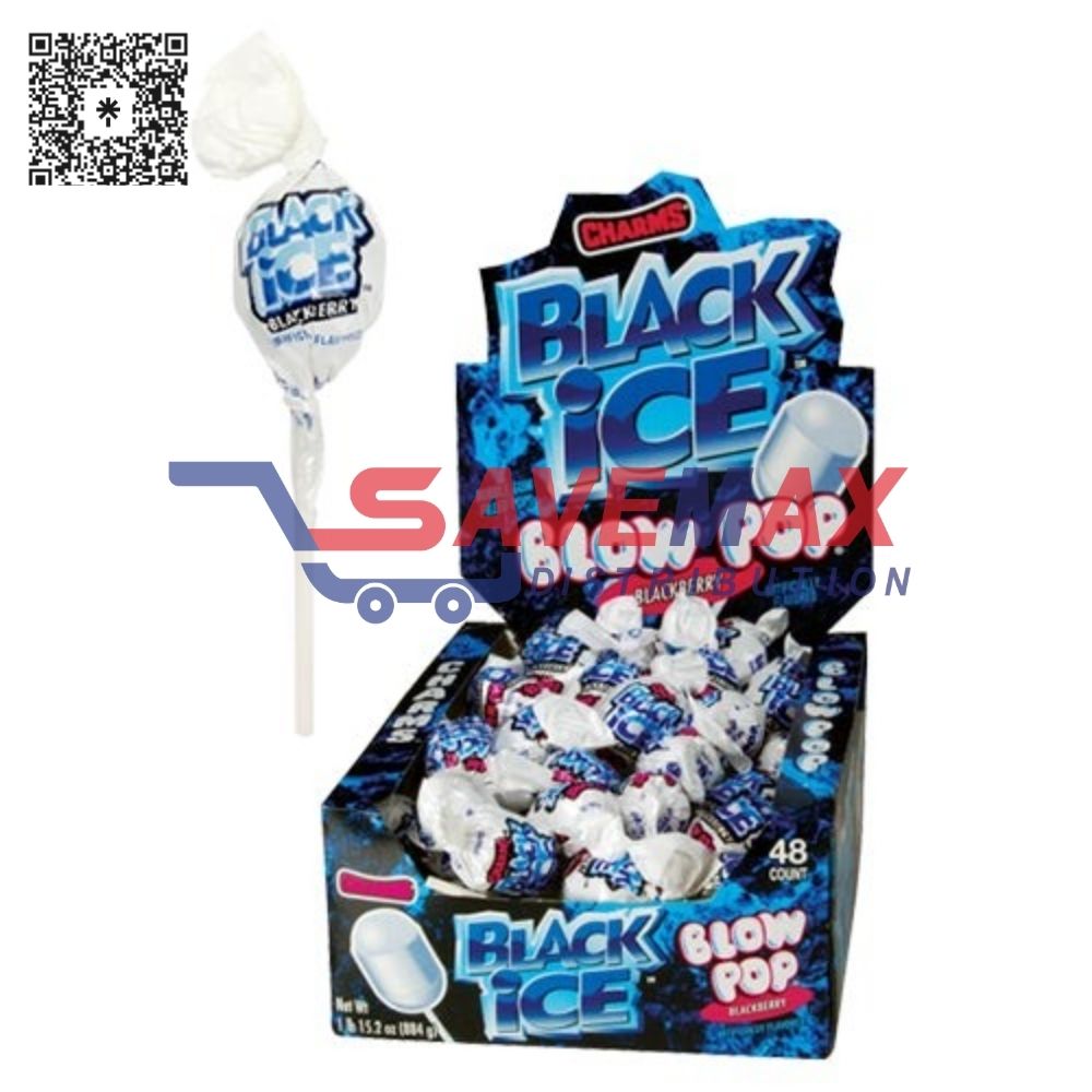 S06583 BLOW POP BLACKBERRY 48CT - Image 1