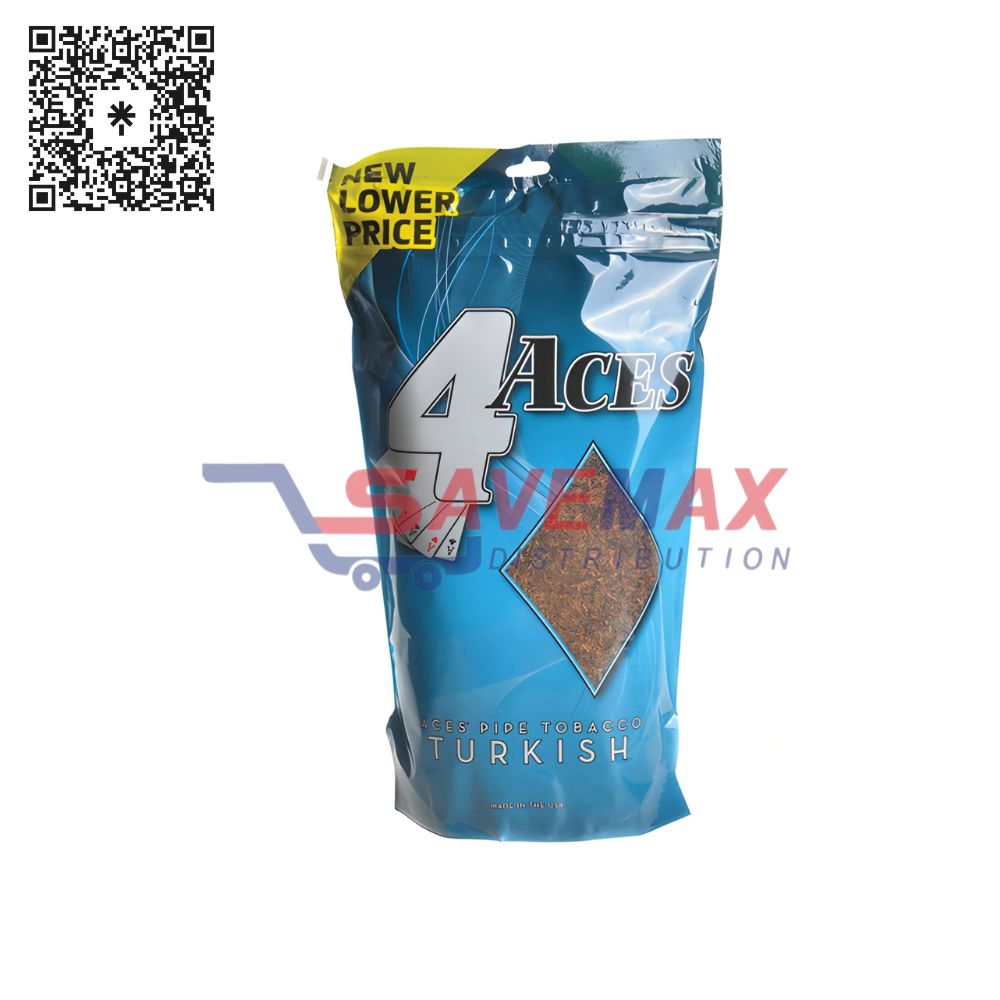 S06618 4 ACES PIPE TOBACCO TURKISH 16OZ - Image 1