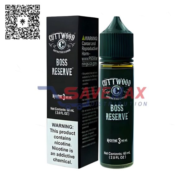 CUTTWOOD BOSS RESERVE 3MG 60ML