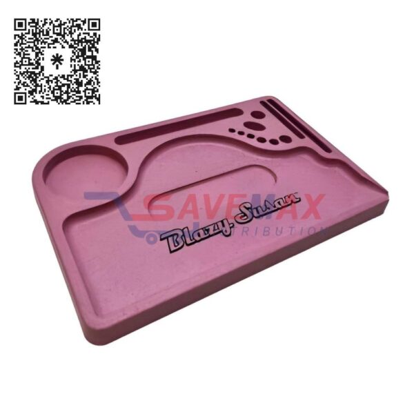 BLAZY SUSAN ROLLING TRAY PURPLE