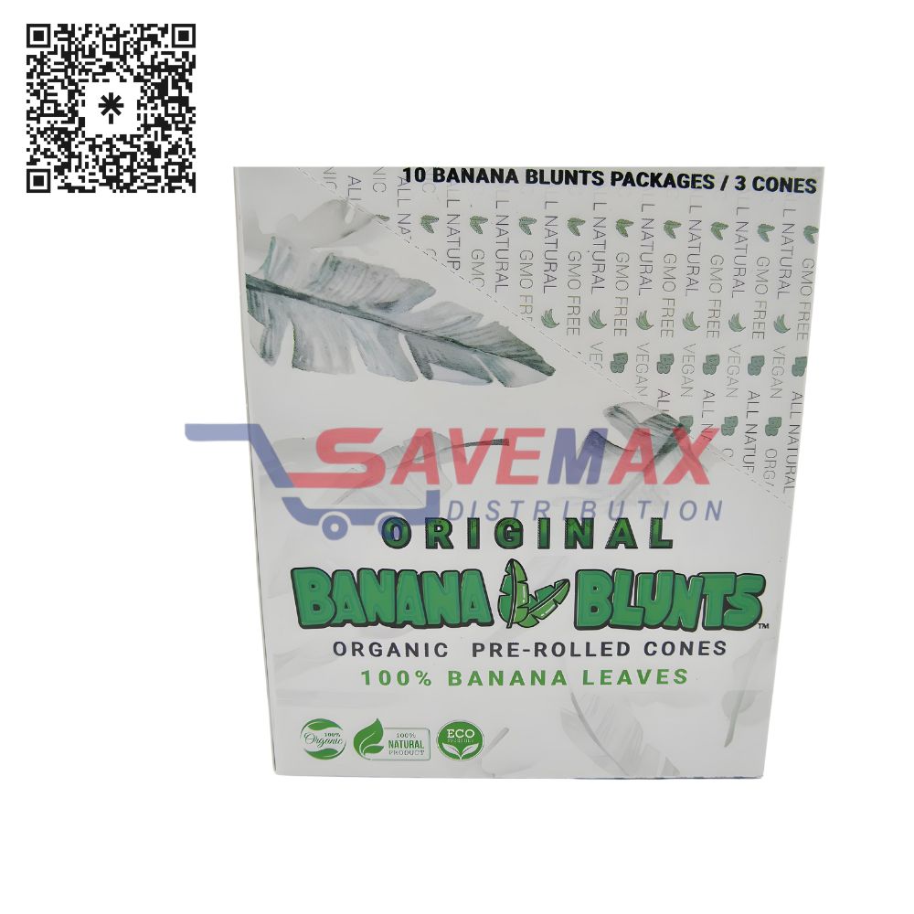 S06734 BANANA BLUNTS ORIGINAL CONES 10CT/3PK - Image 1