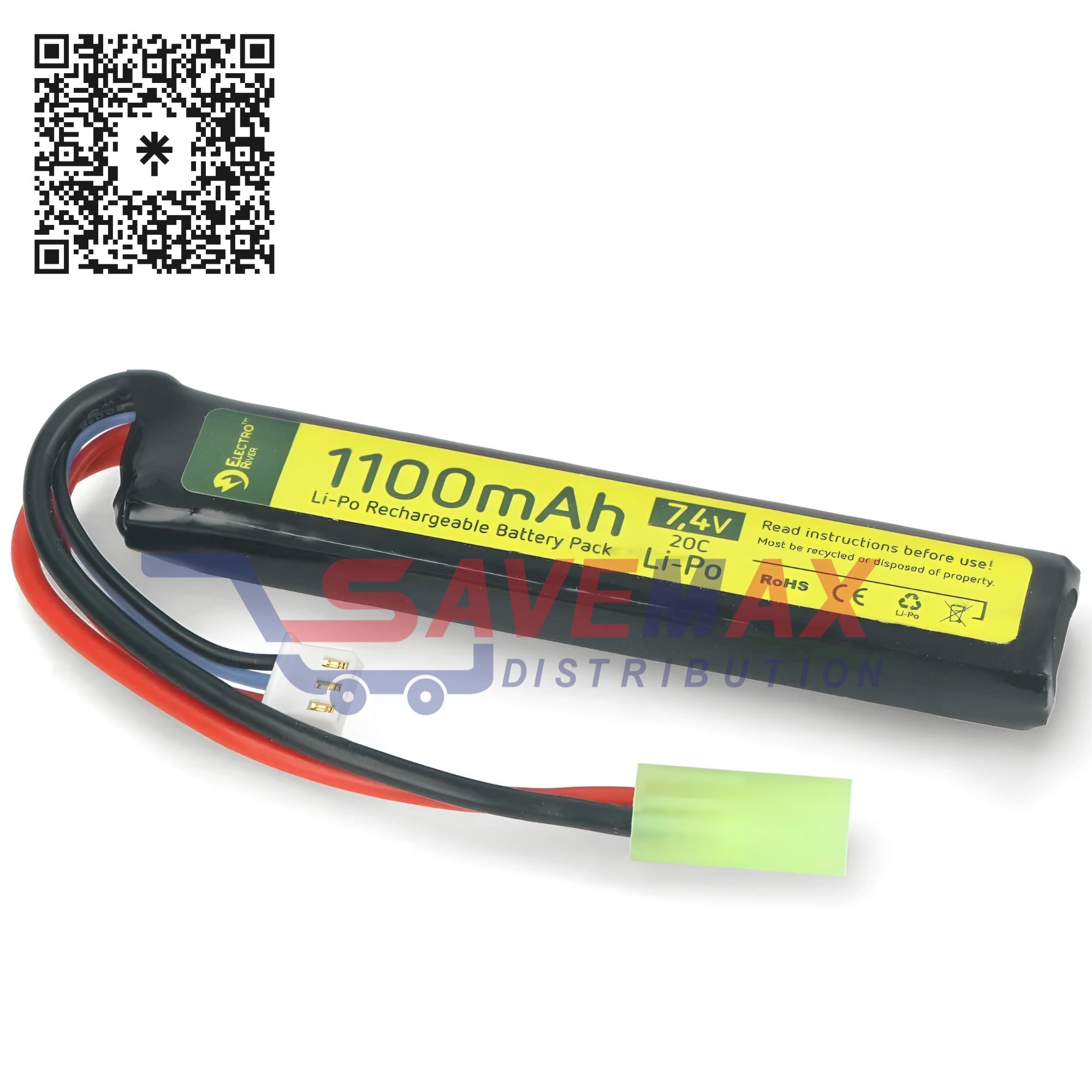 S06830 BATTERIES ASSORTED 1100MAH - Image 1