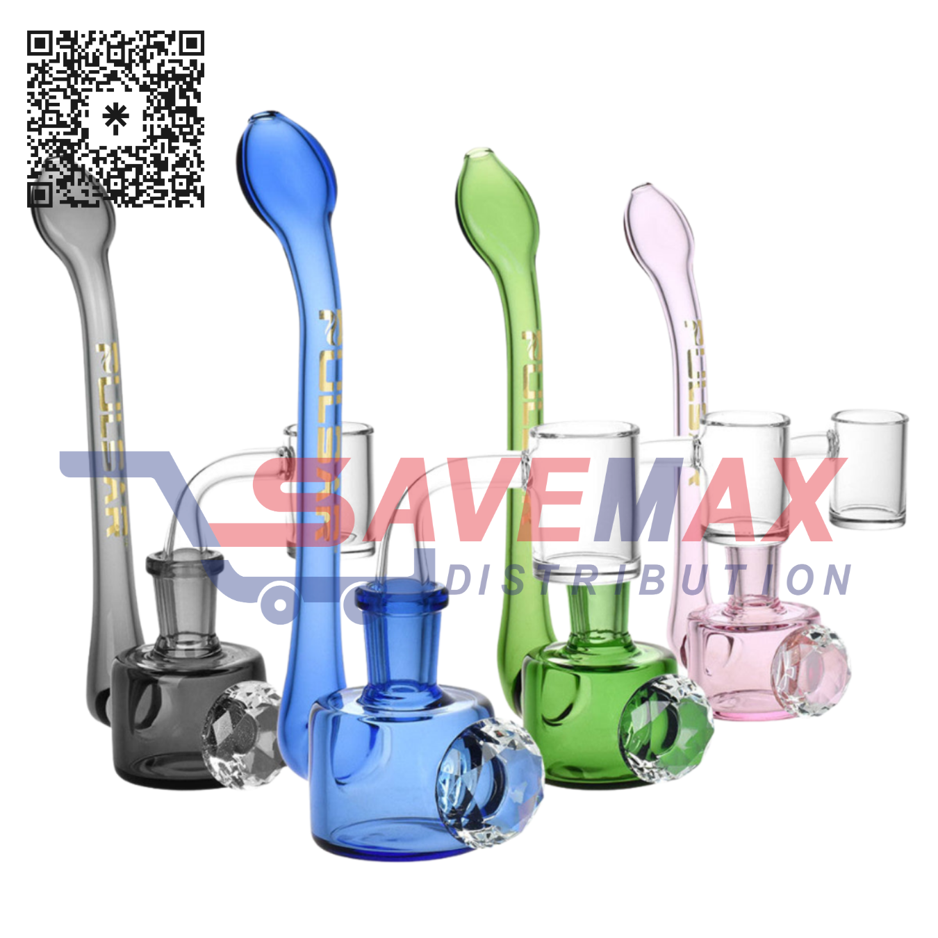 S07011 DIAMOND WATER PIPE 75 - Image 1